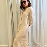 LINEN DRESS - NATURAL