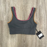 THE CONTOUR CROP TOP - MERCURY