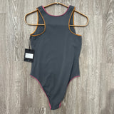 THE CONTOUR BODYSUIT - MERCURY