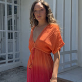 SUNSET BLUSH MAXI DRESS